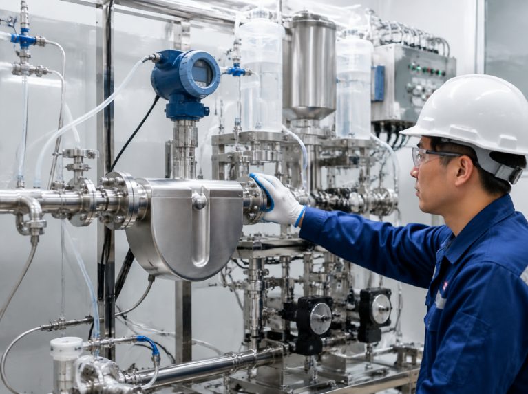 济宁科里奥利液体质量流量计